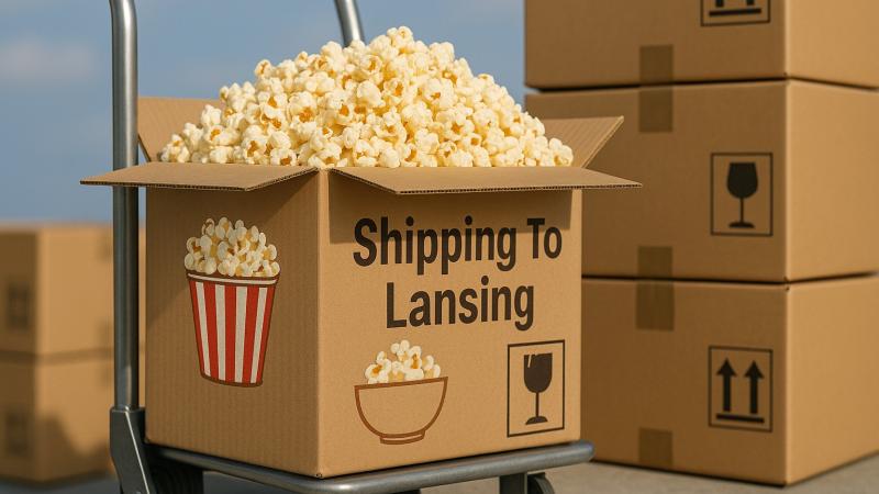 Gourmet Popcorn to Lansing MI