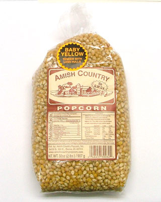 Amish Baby Yellow Popcorn At Popcorn Wagon Frankenmuth