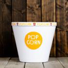 Yellow Popcorn Rim Sifter BowlYellow Popcorn Rim Sifter Bowl