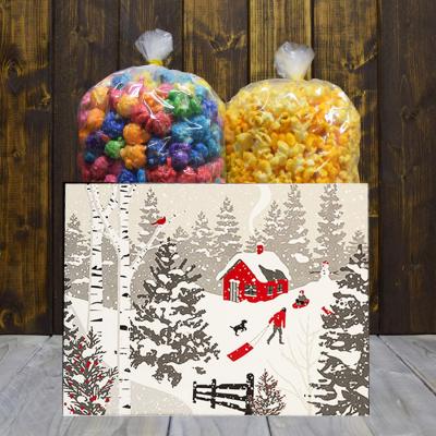 Winter Snowday Popcorn Gift Box