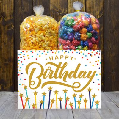 Happy Birthday Stars Popcorn Gift Box