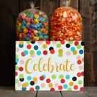 Celebrate Dots Popcorn Gift Box