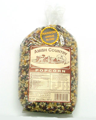 Amish Rainbow Popcorn at Popcorn Wagon Frankenmuth